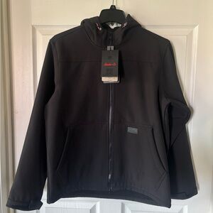 Hawke & Co Outfitters black Hooded jacket size L